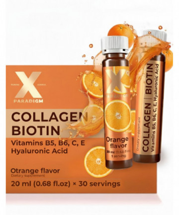 XParadigm Collagen Biotin 20ml x 30, Orange