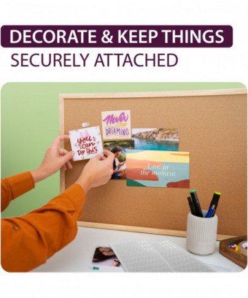 GreenFix Large Sticky Dots 200PCs - Clear Glue Gel Dots Removable - Self Adhesive Dots Double Sided - Sticky Tack for