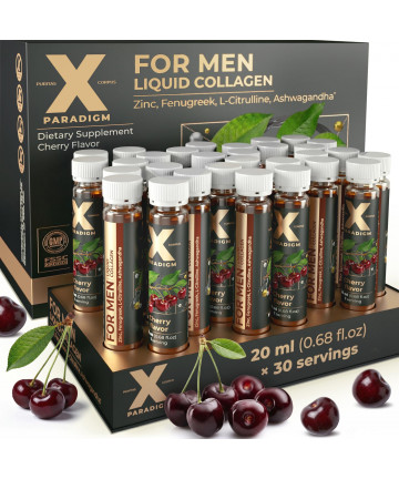 XParadigm Puritas Corpus Liquid Collagen for Men, 30 Servings