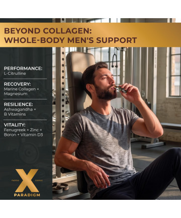 XParadigm Puritas Corpus Liquid Collagen for Men, 30 Servings